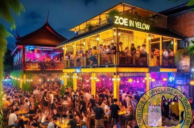 Lazy Gibbon 1 Chiang Mai - Tha Phae Gate Hostel ภายนอก รูปภาพ